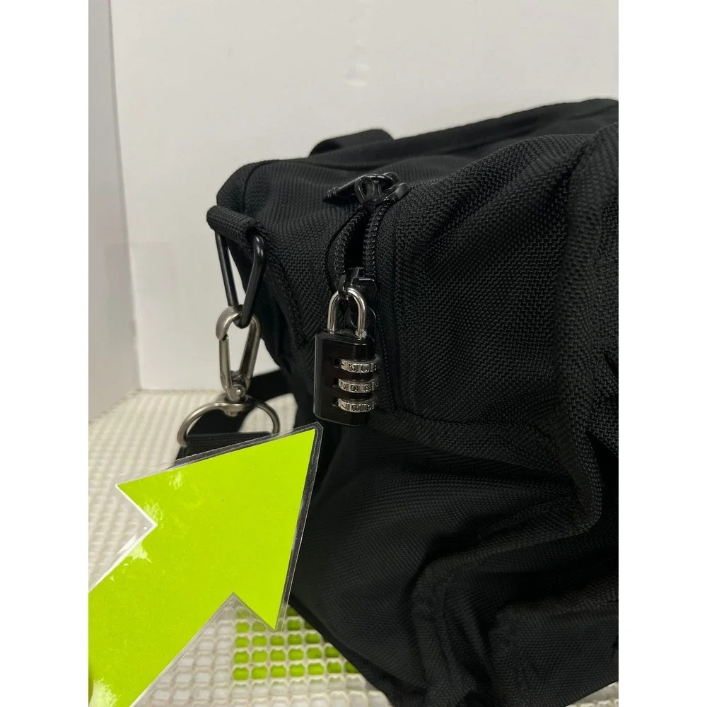 TUMI Black‎ Men's 223D3 Ballistic Bag Duffle Weekender Carry On Travel School
